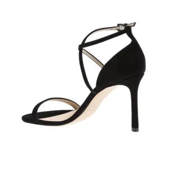 Jimmy Choo Hesper Black Suede Sandal size 40